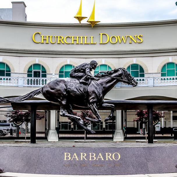 Barbaro statue Churchill Downs